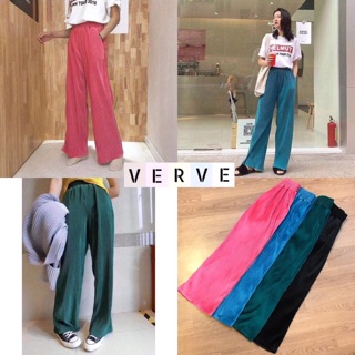 Velvet Pleat Pant