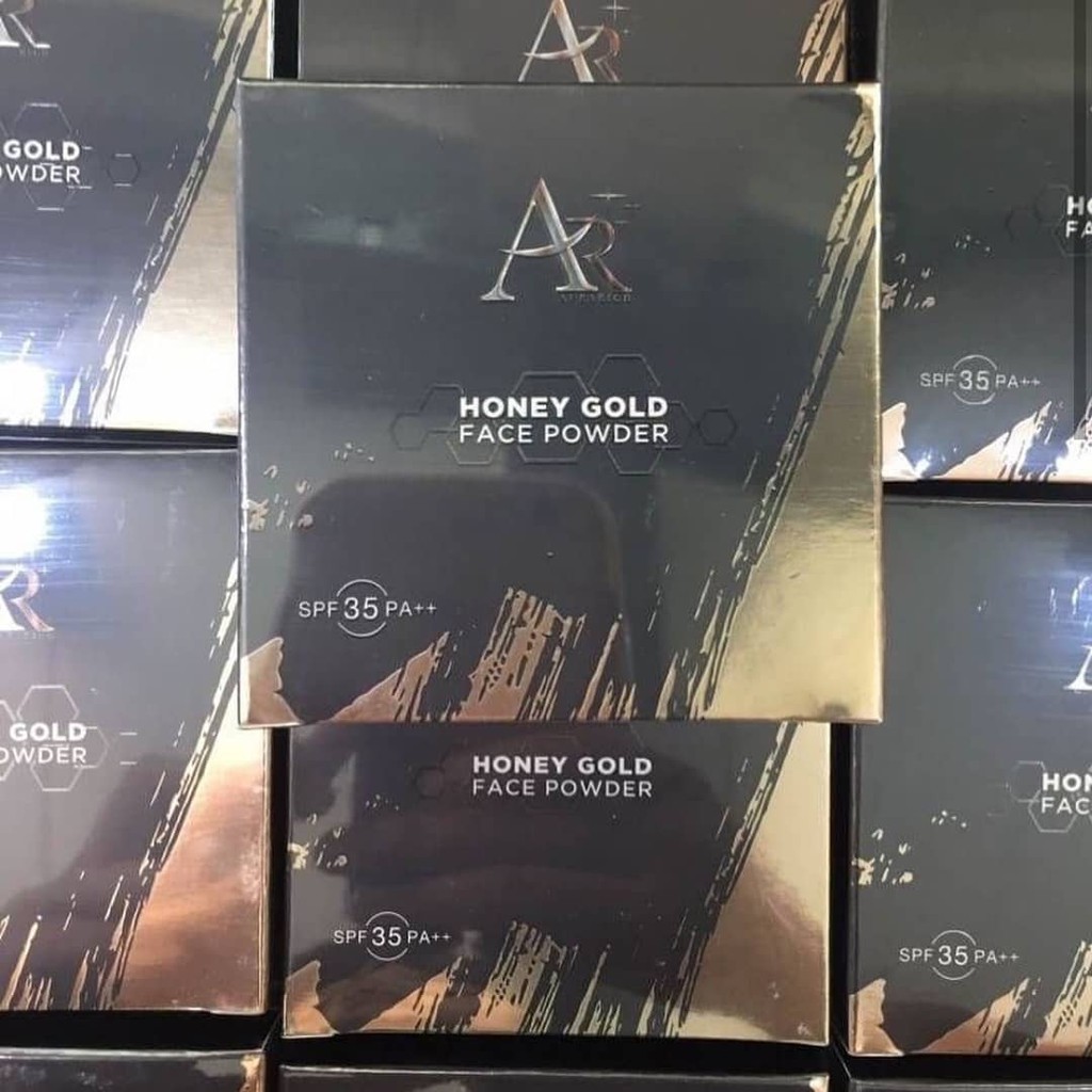 แป้งพัฟน้ำผึ้งทองคำ แป้งออร่าริช Aurarich 💧แพคเกจใหม่คะ!!