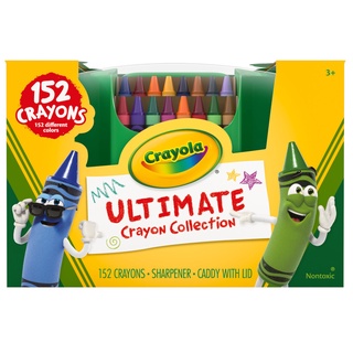 Crayola ชุดกล่องสีเทียนไร้สารพิษ 152สี