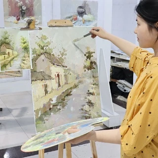 เฟรมผ้าใบ เฟรมวาดรูป ผ้าใบวาดรูป Canvas Frame WAKU 40*50/40*60/50*50/50*60/50*70/60*80/70*90cm.