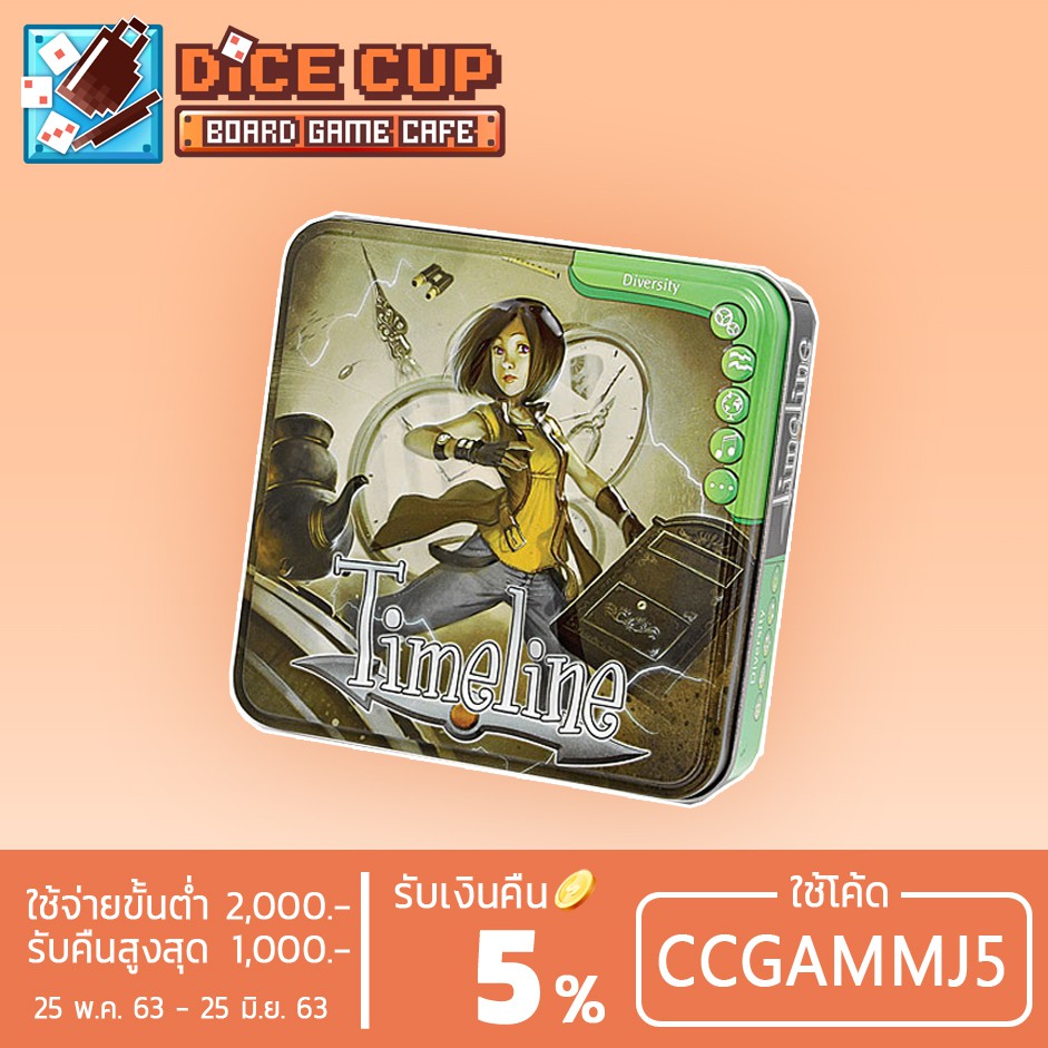 [ของแท้] Timeline: Diversity Board Game