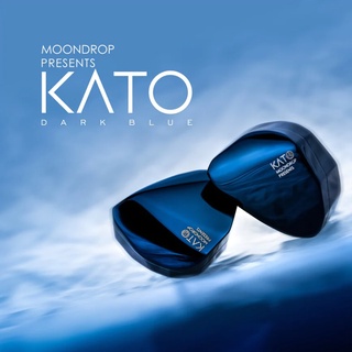 Moondrop KATO หูฟังอินเอียร์ไดนามิก 10 มม. DLC IEM 0.78 มม. ถอดออกได้ พร้อมท่อเสียง 4 คู่