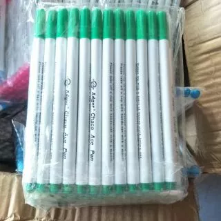 ปากกาเขียนผ้าลบด้วยน้ำ ด้ามละ 10 บ. เขียนง่าย ลบง่าย ไม่เลอะผ้า