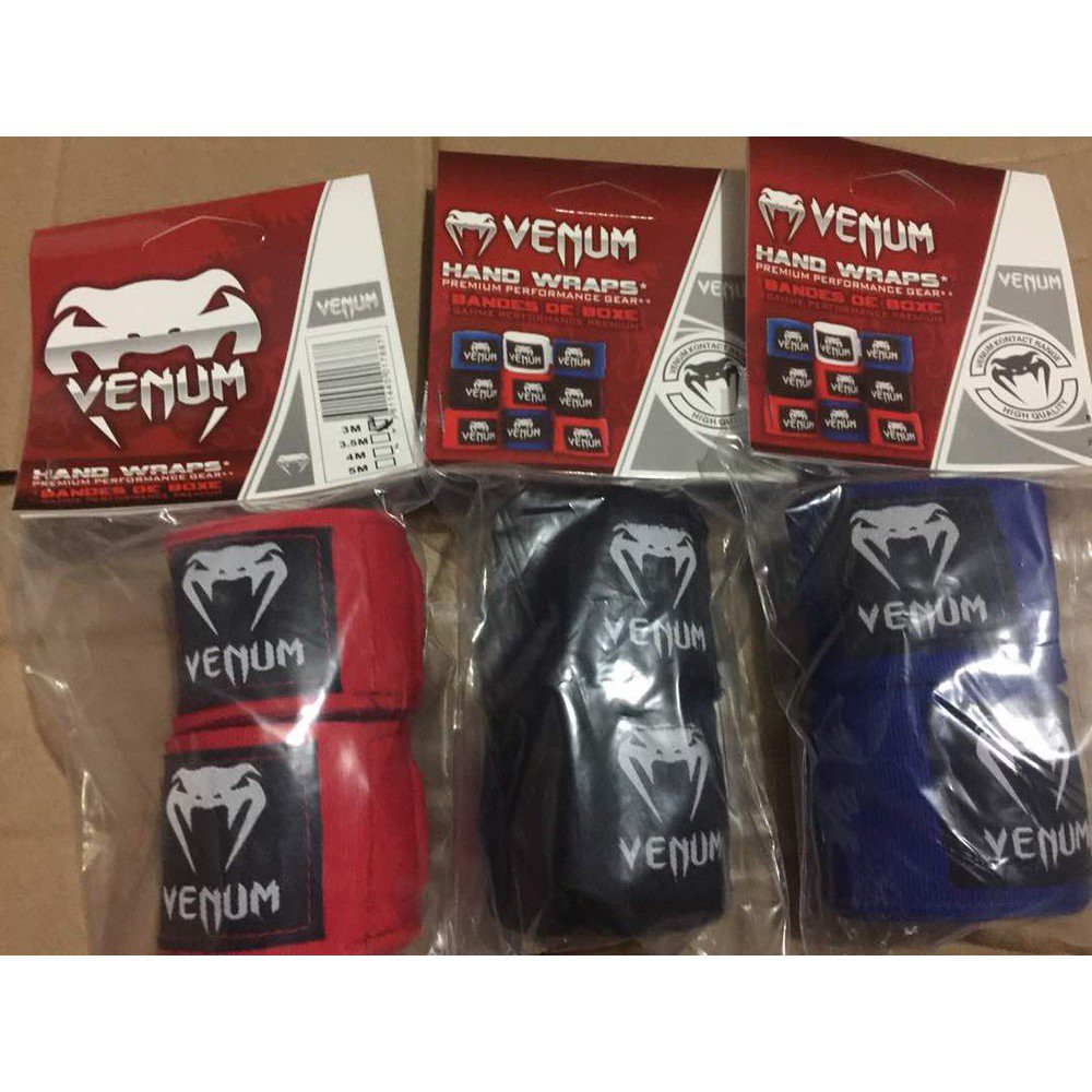 mK9a Venum Kontact 4m Elastic Boxing Hand wraps 2pcs (pair) Muay thai