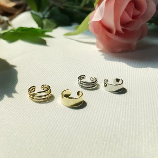 Earcuff (Z-118) (Set 2 ชิ้น) ต่างหูสำหรับคนไม่เจาะหู