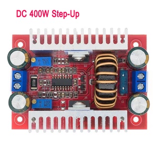 DC-DC วงจรเพิ่ม แรงดันไฟฟ้า 400วัตต์ Step Up Boost Converter 8.5-40โวลต์ถึง10-50โวลต์ สเต็บอัพ ตัวจ่ายกำลังไฟคงที่