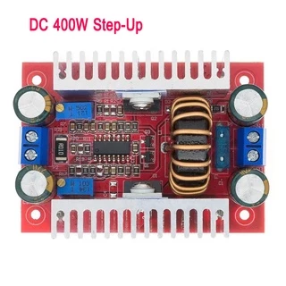 400W วงจรเพิ่ม แรงดันไฟฟ้า 8.5-50V to10-60V dc to dc step up Boost Converter สเต็ปอัพ24v สเต็บอัพ เสต็ปอัพ