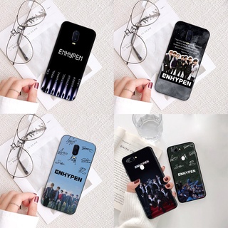 Jm21 เคสโทรศัพท์มือถือ ซิลิโคนนิ่ม TPU ลาย ENHYPEN สําหรับ Realme C2 C3 C11 2021 2021 C12 C15 C17 C20 C21 C25