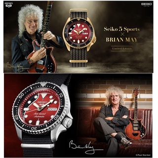 ใส่โค๊ด SABAPR22  ลดเพิ่ม 700.- SEIKO 5 SPORT  BRIAN MAY LIMITED EDITION 9,000 Pcs. รุ่น SRPE83K SRPE83 ประกันศูนย์ไทย