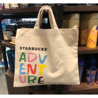 กระเป๋า Starbucks ลาย adventure