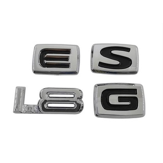 ราคาต่อ 1 ชิ้น โลโก้ตัวอักษร ติดหลัง โตโยต้า อัลติส TOYOTA ALTIS(Corolla) 1.8 E G S Letter Logo Auto Car Rear Emblem Bad