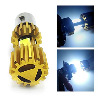 H 6 3 COB หลอดไฟ LED 6500 K Hi / Lo Beam แสงสีขาว 2000 W 18W