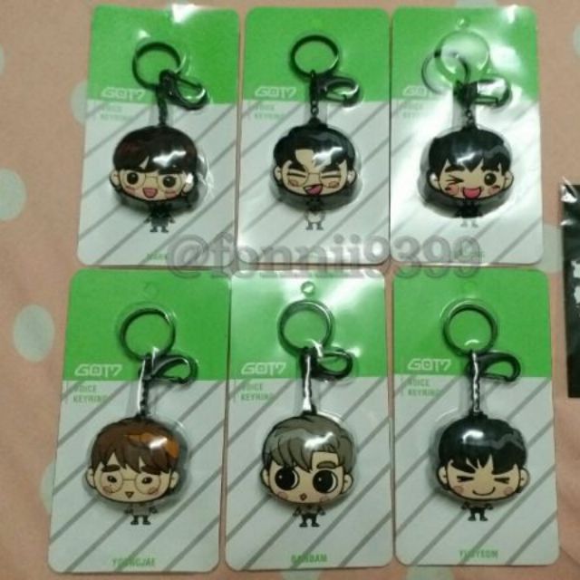 พร้อมส่ง MK GOT7 Voice Keyring