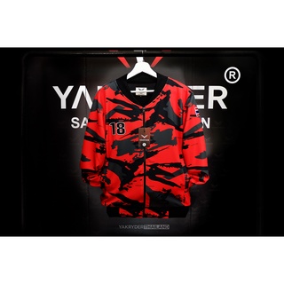 เสื้อแจ็คเก็ตการ์ด YAKRYDER new แดง