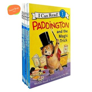 *ส่งทุกวัน* หนังสือภาษาอังกฤษ I Can Read - Paddingtons adventures 8 books set Level 1 หนังสือเด็ก