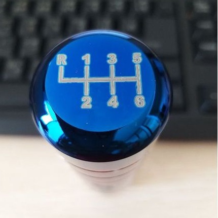 หัวเกียร์ไทเทซิ่ง แบบมีตัวเลข 5 เกียร์และ 6 เกียร์ ขนาดความยาว 13 cm กว้าง 3.25 cm - รูปที่ 5