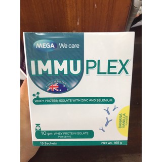 Immuplex Whey protein อิมมูเพล็กซ์ สารอาหารทางการแพทย์แบบกล่อง/15 ซอง