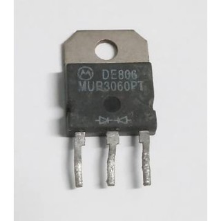 MUR3060PT Ultrafast Diode 300V. 60A. สำหรับตู้เชื่อมอินเวอร์เตอร์  อะไหล่แท้สั่งถอดจากเครื่อง ส่งเร็วส่งไวส่งทันทีสั่ง