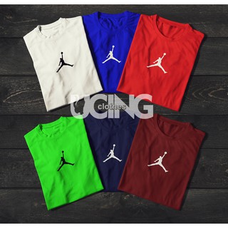 เสื้อยืด พิมพ์ลายโลโก้ Michael Jordan สไตล์สปอร์ต