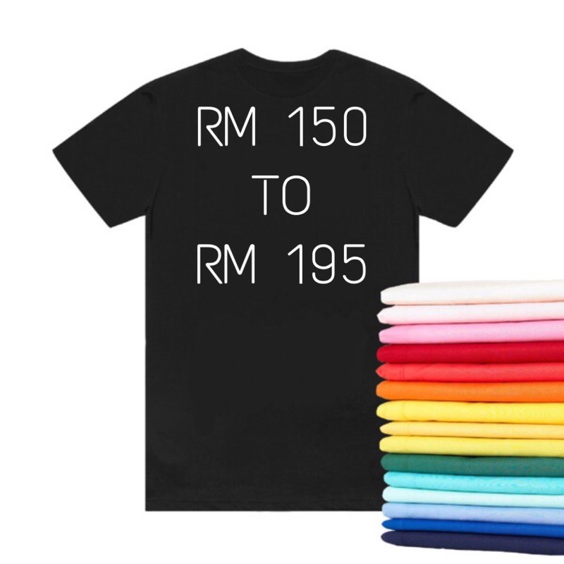 Item(s) ล็อคระหว่าง Live : RM150 ~ RM195