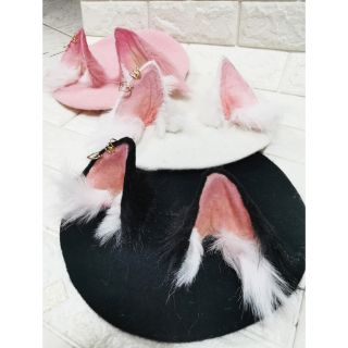 หมวกหูแมว​/beret hat ear cat