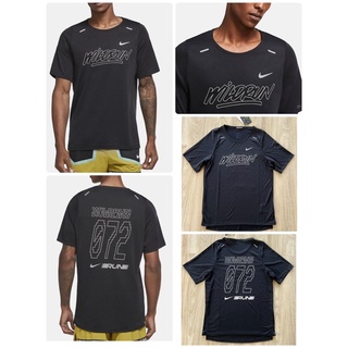 เสื้อวิ่งชาย Nike Rise 365 Wild Run Mens Short-Sleeve Running Top