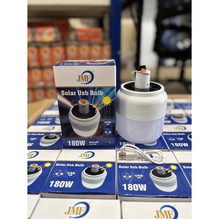 ไฟฉุกเฉิน 180 w หลอดledมีโซล่าเซล แขวนได้ทุกที่ ชาร์จแบตได้ ใช้ได้6-8ชม.