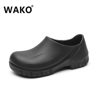 Wako รองเท้าเชฟ กันน้ํามัน กันลื่น ทนทาน สําหรับผู้ชาย