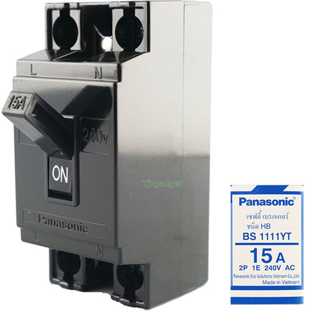 SALE !!ราคาพิเศษ ## 💥ส่งไวมาก💥 Panasonic มินิเบรกเกอร์ 15A Safety Breaker 2P 220V มี มอก สวิตส์ ตัดตอนอัตโนมัติ ป้องกัน ไฟเกิน ##อุปกรณ์ปรับปรุงบ้าน#Hand tools