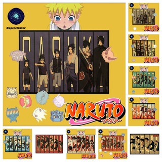 โปสเตอร์กระดาษคราฟท์ลายการ์ตูน Naruto "Sasukes Way" ขนาด 50.5x35 ซม.