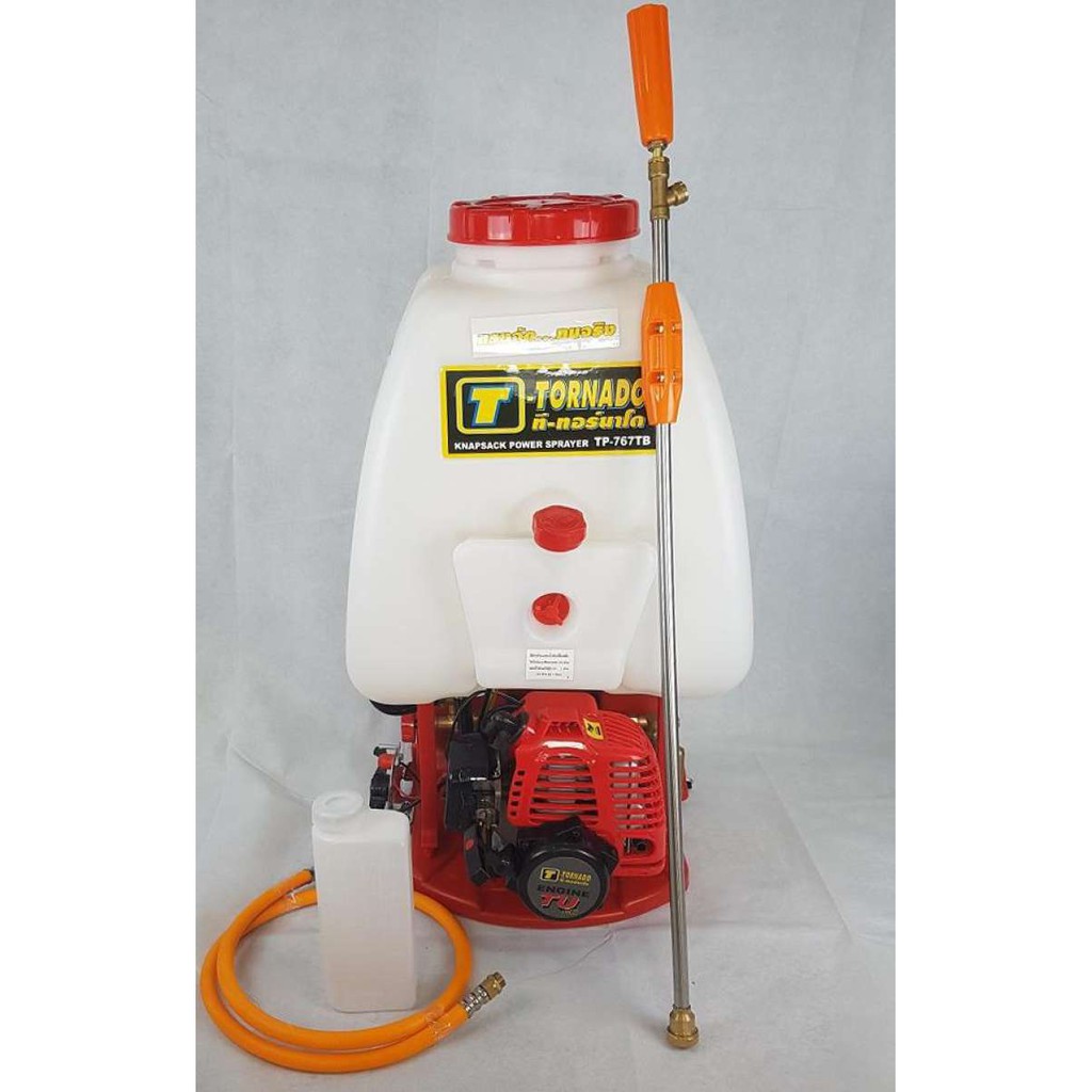 เครื่องพ่นยาสะพายหลังT-TORNADOรุ่น767รับประกัน3เดือนรวมค่าจัดส่ง