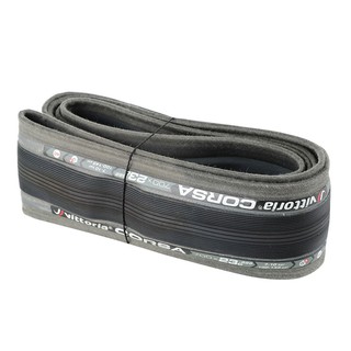 ยางนอกเสือหมอบ VITTORIA CORSA 700x23C สีดำ อุปกรณ์เสริมจักรยาน จักรยาน กีฬาและฟิตเนส WHEEL &amp;TIRE VITT VTBE100494