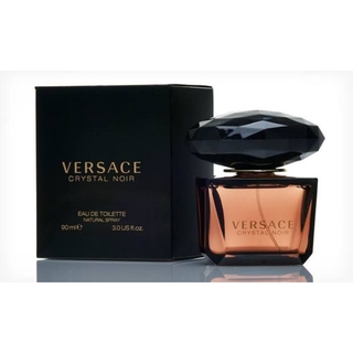 [ส่งฟรีไม่ใช้โค้ด] *น้ำหอมแท้* VERSACE CRYSTAL NOIR EAU DE TOILETTE 90 ML