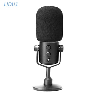 LIDU1  Game live Stage Microphone Windscreen Foam Sponge P op Filter Mic Cover for Razer Seiren X Microphone Cover