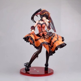 Date A Live Premium Edition Tokisaki Kuangsan Hand-made Chassis ตกแต่งตุ๊กตาตุ๊กตาวันเกิดของขวัญ 23 ซม.