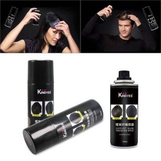 Kingyes hair spray สเปรย์ผมไฟเบอร์ ปิดผมบาง แกปัญหาหัวล้าน