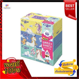 เซลล็อกซ์พิวริฟายสวีทแฟนซี 140แผ่น แพ็ค3CELLOX PURIFY SWEET FANCY 140SHEET PACK3