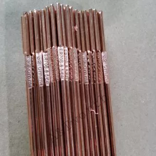 ลวดเชื่อมTig 70 S-6 ขนาด1.6mm.และ 2.0mm.และ 2.4mm.สำหรับงานเชื่อมเหล็ก ราคา1/2kg.&1kg.
