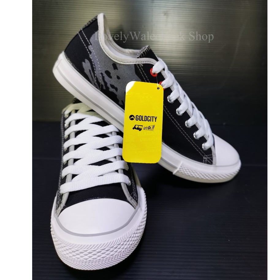 Gold City-No23 รุ่น Raptor แฟชั่นมี 4 สีขาว-แดง-น้ำเงิน-ดำ Size 37-45
