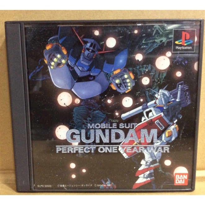 แผ่นแท้ [PS1] Kidou Senshi Gundam - Perfect One Year War (Japan) (SLPS-00920) Mobile Suit
