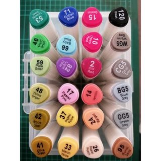 Touch soft head 24 สี ออกแบบ ลงสี วาดรูป