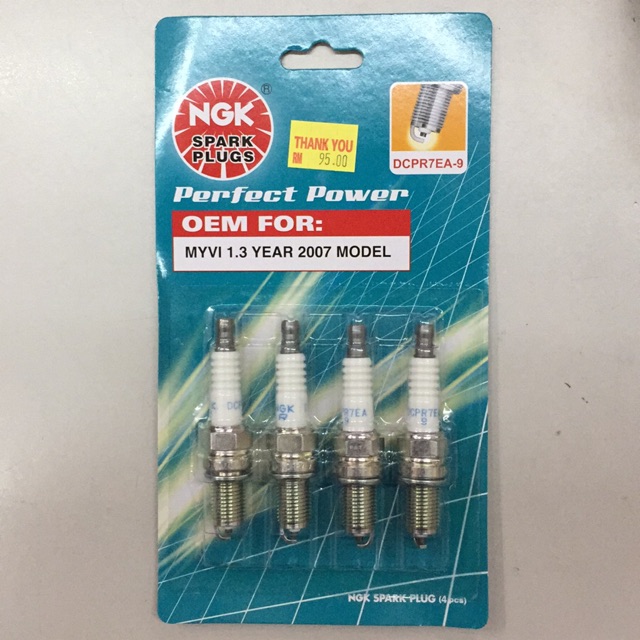 NGK SPARK PLUGS MYVI 1.3 07 ONWARD