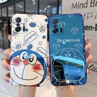 คสโทรศัพท์ Xiaomi Redmi Note 10 5G Note10 Pro 10S 9T Note9T Xiaomi 11T Pro Mi 11 Lite 5G NE 10T Pro POCO X3 GT M3 Pro 5G X3 NFC F3 Casing Doraemon Cute Cartoon Couple Soft Phone Case Blu-ray Silicone Cover เคส สำหรับ Redmi10 Xiaomi11T Mi11 Mi11Lite