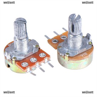 [GWETT] โพเทนชิโอมิเตอร์ WH148 1K 2K 5K 10K 20K 250K 500K 1M Wirewound Potentiometer NMM 5ชิ้น