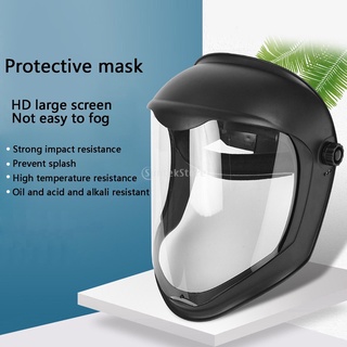 [BAOSITY*] Protective visor, anti-oil fume, polish, splash and impact, high-definition anti-fog mask, helmet, protective cover, safety labor protection mask