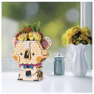 DIY Flower Pot -Pot Koala- กระถางต้นไม้ ลายหมีโคอาล่า รหัส FT732