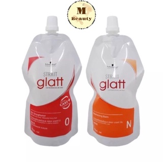 ยายืดผมแกลท glatt 400มล.Schwarzkopf Professional Strait Glatt 400 ml.