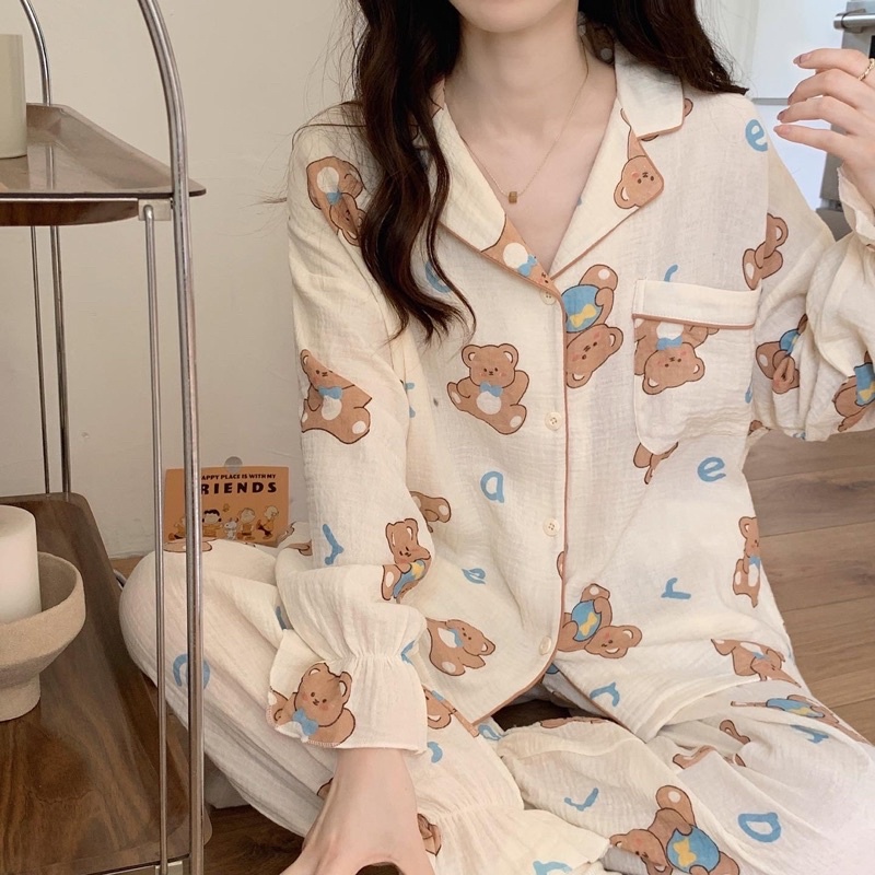 (พร้อมส่ง) ???????????????????? ???????????????????????? ชุดนอนสไตล์ ...