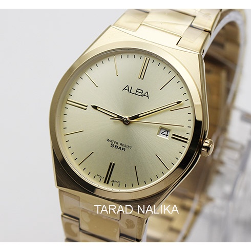 นาฬิกา ALBA Smart gent AS9H80X1 เรือนทอง (ของแท้ รับประกันศูนย์) Tarad Nalika