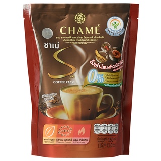 Shame Sye Coffee Pack Cordyceps Korean Ginseng Capsicum Instant Coffee Mix Powder 15.gx10sachets อาหารเครื่องดื่ม